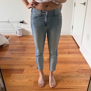7 for All Mankind Cropped Jeans